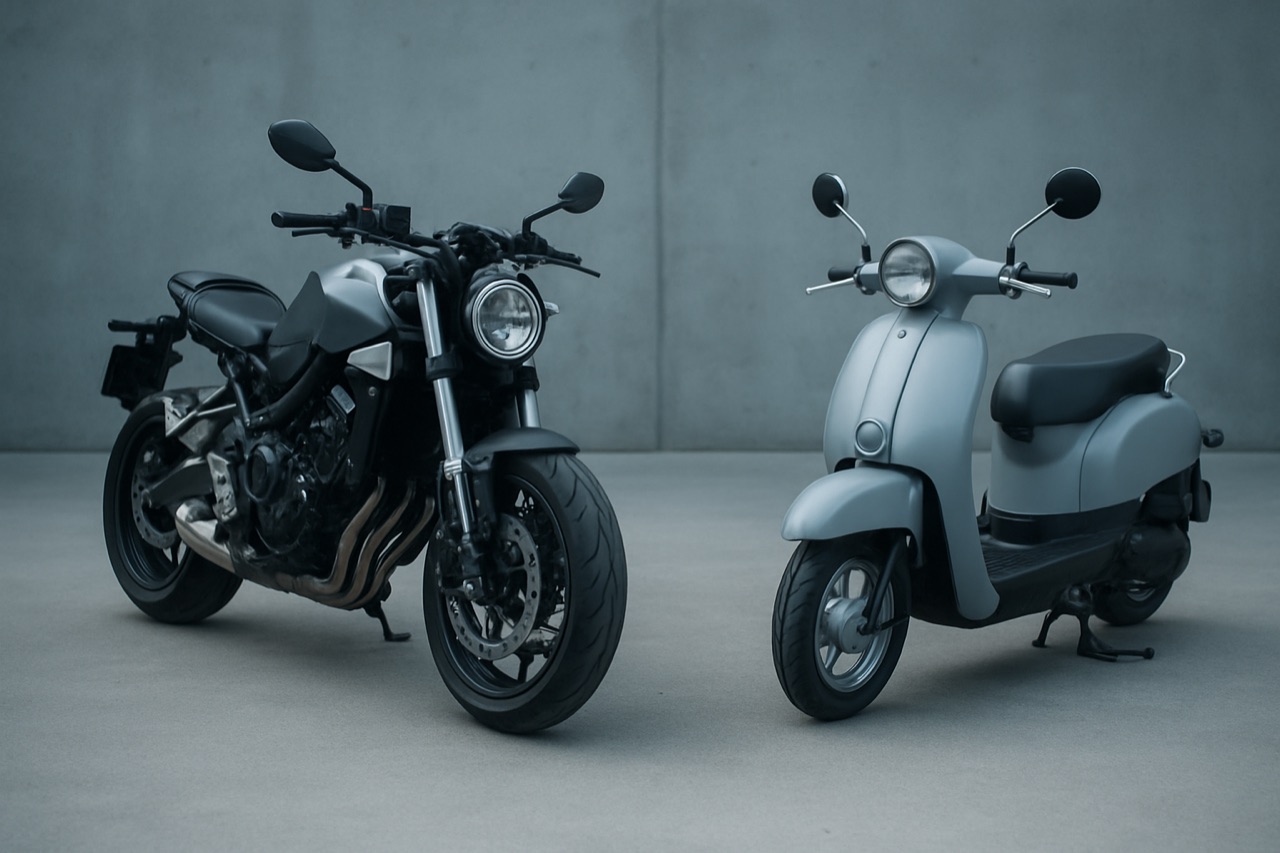 Führerscheinklasse Motorrad & Roller bei Fahrschule Musterstadt